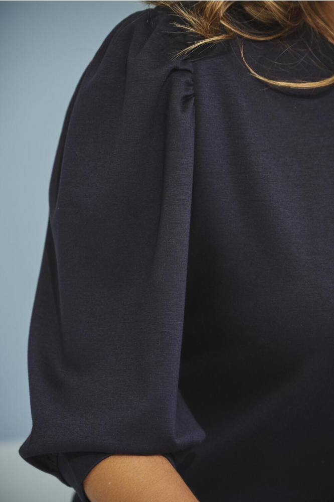 CUPRO MODAL SWEATERS URSELA 251 0008 NAVY